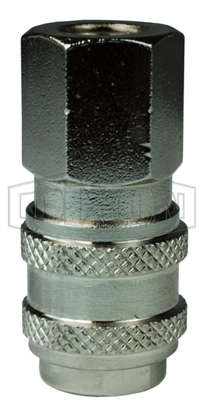 BR-Series Pneumatic Female Threaded Coupler
